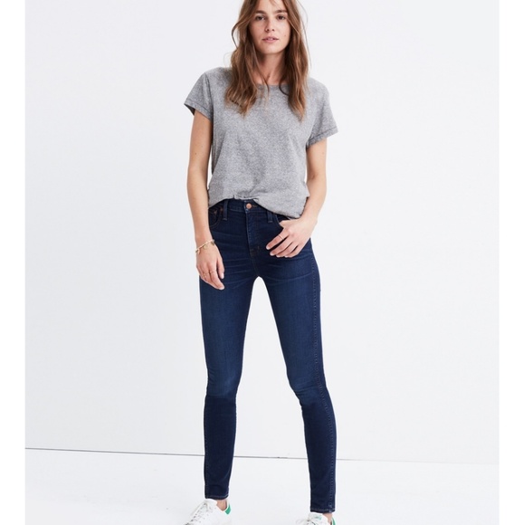 Madewell Denim - Madewell 10" high rise jeans in Hayes Wash